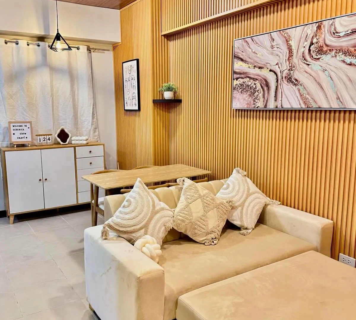 2Br Unit With Balcony At Verdon Parc, Ecoland Davao City Daire